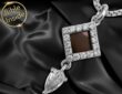 Nano Bible Necklace With Beads and Square Silver Pendant Containing Bible Inside My Nano Jewelry